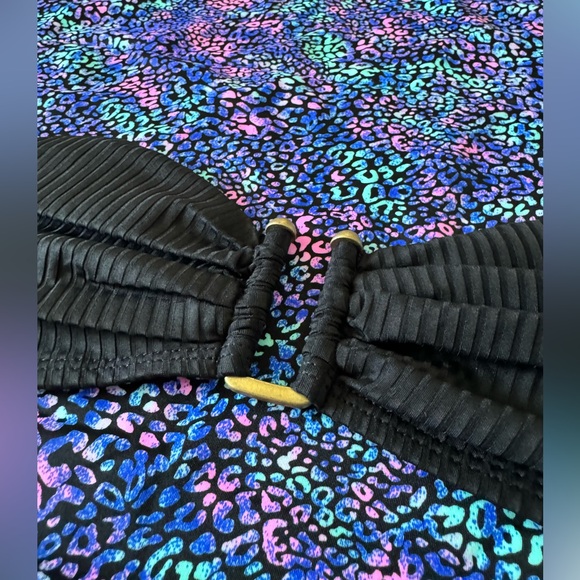 NWT Vitamin A Astrid Bandeau - BLACK EcoRib Size 8 Medium - Picture 4 of 6